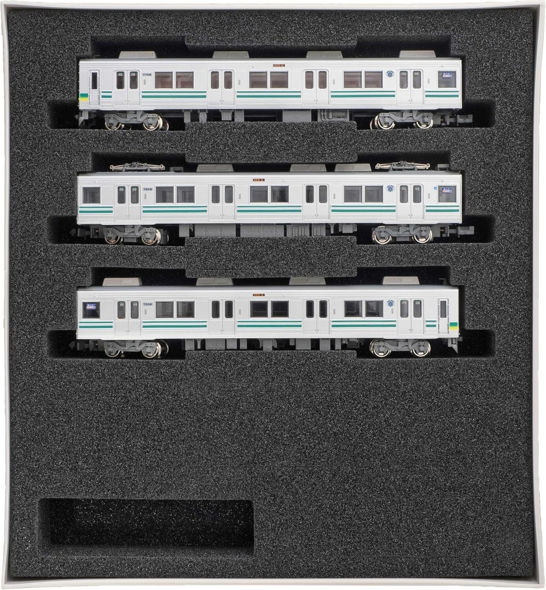 Greenmax N Scale Chichibu Railway 7500 Series 3-Car Set with