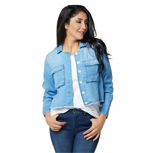 NWT Side Stitch Women's Button-Front 