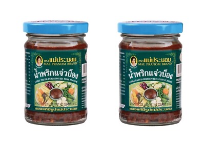 Chilipaste mit fermentiertem Fisch Doppelpack: 2 x 228g Chili Paste Mae Praenom