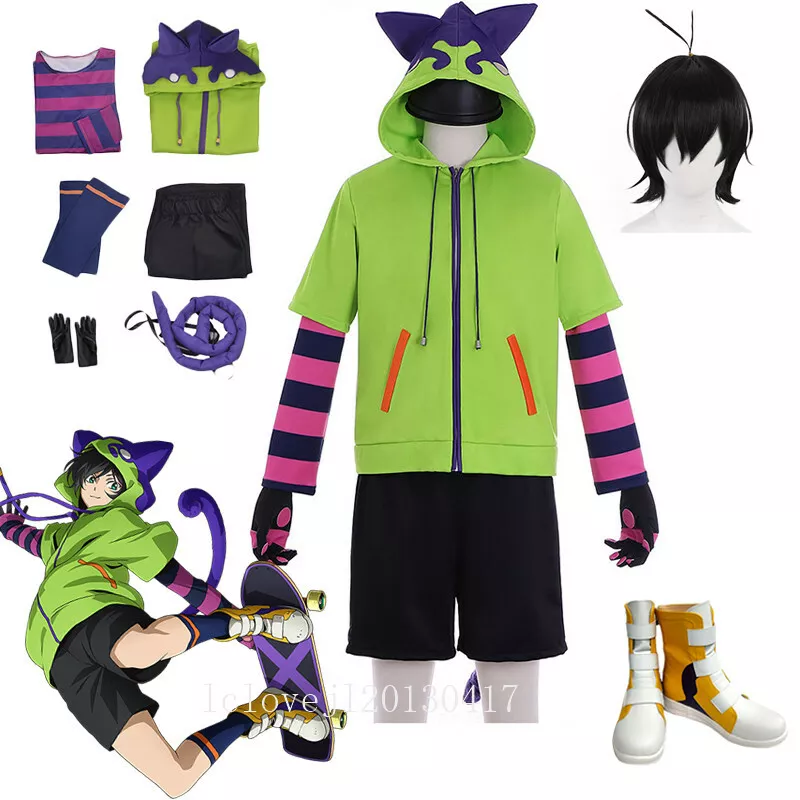 SK8 The Infinity Cosplays - Miya Chinen Skate Cosplay Costumes