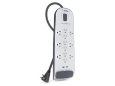 Belkin 12-Outlet Surge Protector with USB 2.1A Charging BV112050-06