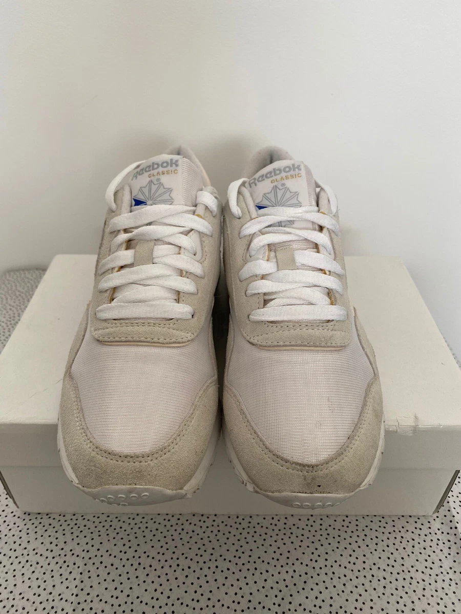 Reebok classic nylon beige sale