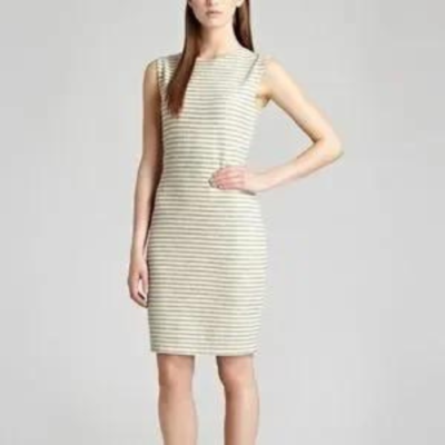 reiss gold dress Reiss main image 1