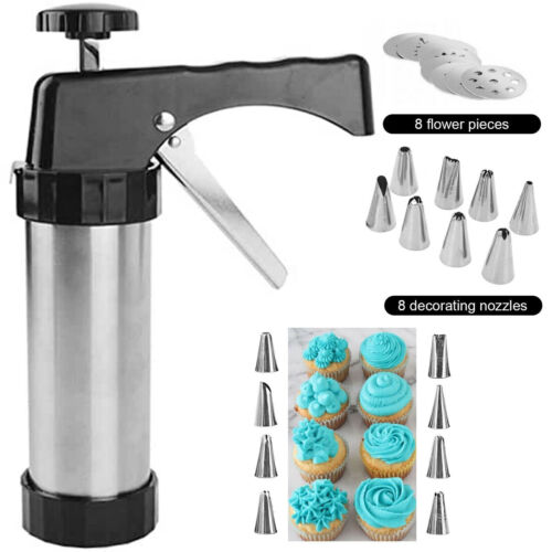 Professional cookie press gastronomy pastry syringe cookies Christmas baking pre - Picture 1 of 10