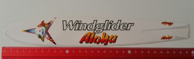 Aufkleber/Sticker A4: Windglider Aloha (09041657)