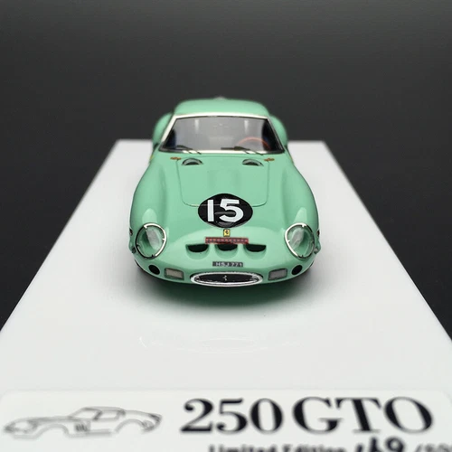 JEC 1:64 Scale Ferrari 250 GTO 15# Resin Car Model Toy W Figure Limited 699pcs - Picture 5 of 11