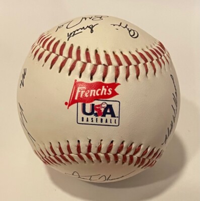 Frenches and MLB Ozzie Smith Barry Bonds, Paul Molitor Ect.  Souvenir Baseball