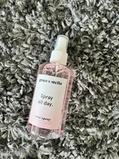 New GRACE AND STELLA Rose Spray All Day Hydrating Facial Spray 8.11 fl. oz.
