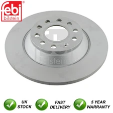 Brake Discs Rear Febi Fits Audi A6 2004-2011 2.0 TDi 2.4 2.7 3.1 4F0615601E