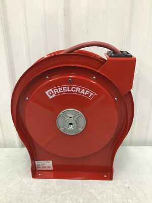 #ad #ad Reelcraft 5650 Olp Se 3 8quot; X 50 Ft. Spring Return Hose Reel With Hose 300 Psi $250.00