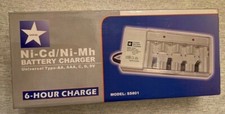 Universal Multi AA AAA C D Cell 9V Charger for NiMH NiCD Rechargeable Battery