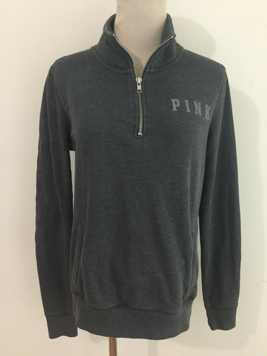 Victoria Secret PINK 1/4-Zip French Terry Pullover