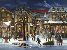 COBBLE HILL 500 Piece Jigsaw Puzzle TIS THE SEASON Random Pieces NEW Christmas