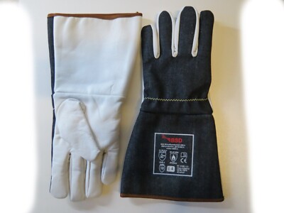 Arc Flash Handschuhe, HRC 4, 630 kJ, ARC 4, 45 cal/cm² Gr-10