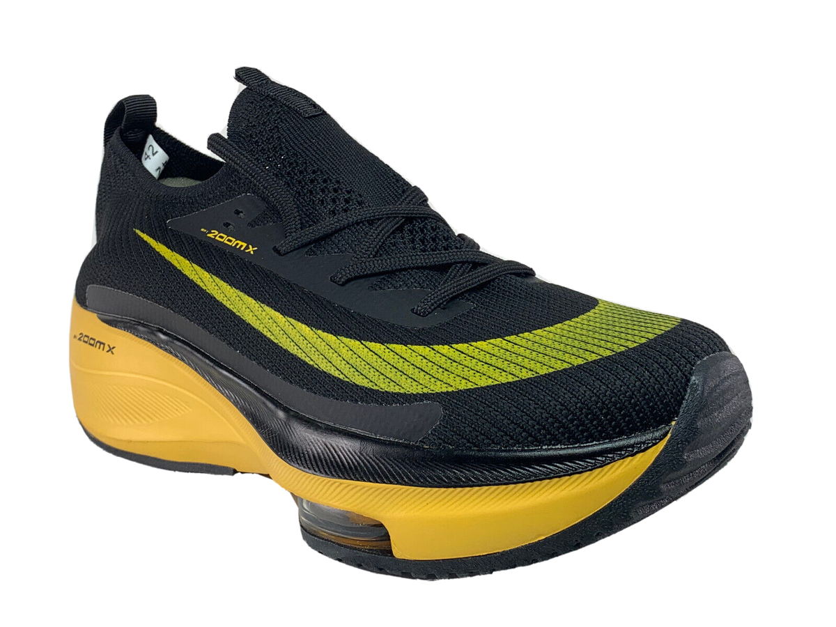 Mens Sneakers 200mx Athletic Cushioned Running Shoes Black Mens Sneakers 200mx Athletic Cushioned Running Shoes Black