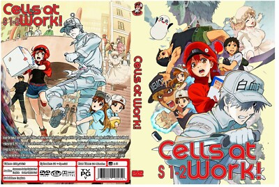 Cells At Work! Season 1-2 + Special Dual Audio Japanese/English with Eng Subs