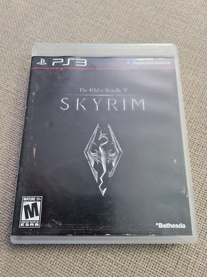 The Elder Scrolls V Skyrim Sony PlayStation 3 PS3 Manual No Map ...