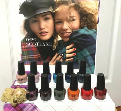 OPI Nail Lacquer Scotland Collection Fall 2019 NL U12 - NL U23  (no display)