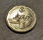 2010 Navy 100th Anniversary Canadian 1-Dollar Loonie Coin