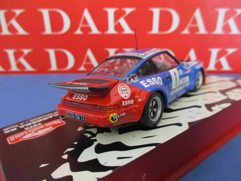 Die cast 1/43 Modellino Auto Porsche 911 Carrera RS Rally Monte Carlo 1979 Nicol - Immagine 3 di 4