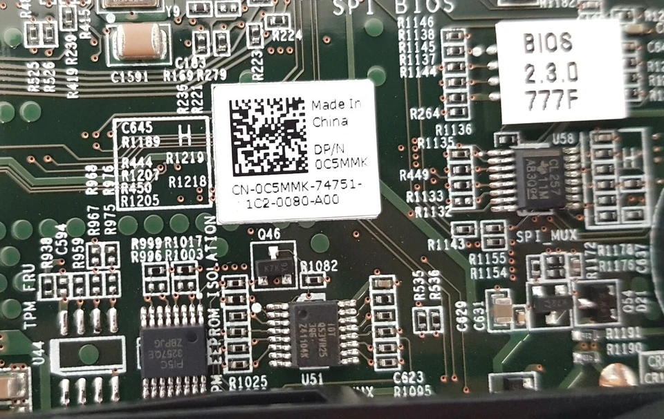 Dell Poweredge R715 Server Motherboard System I/O Board C5MMK 0C5MMK CN-0C5MMK - Image 3 of 3