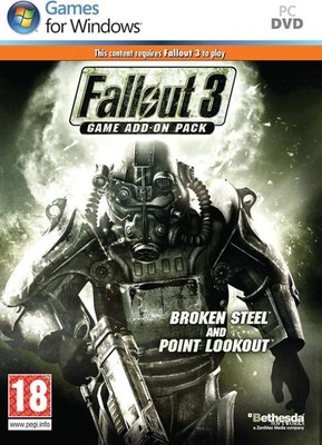 Fallout 3: Game Add-On Pack - Broken Steel and Point Lookout (PC) Neu & Sealed