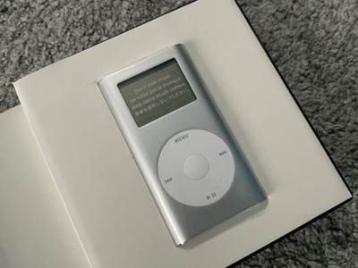 Apple iPod Mini + HP 2nd Gen 4GB Silver UNIQUE ref..HP | eBay
