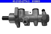 ATE Hauptbremszylinder 03.2123-2774.3 FüR Audi Seat Skoda VW