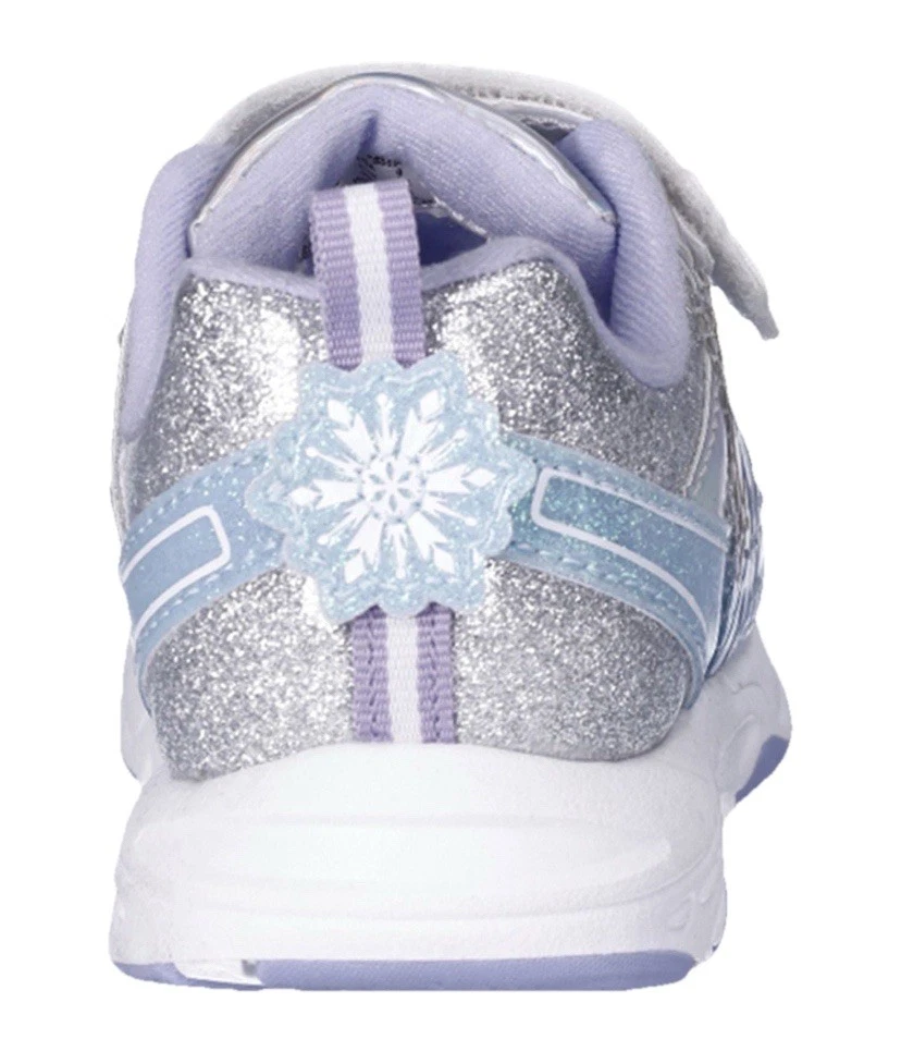 NUEVAS ZAPATILLAS DISNEY FROZEN PARA NIÑOS PEQUEÑOS TALLA 10 BRILLO FÁCILES DE ENCENDER Y APAGAR Foto 4 de 4
