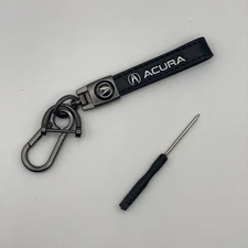 Acura Genuine Leather Keychain US Seller Free Shipping