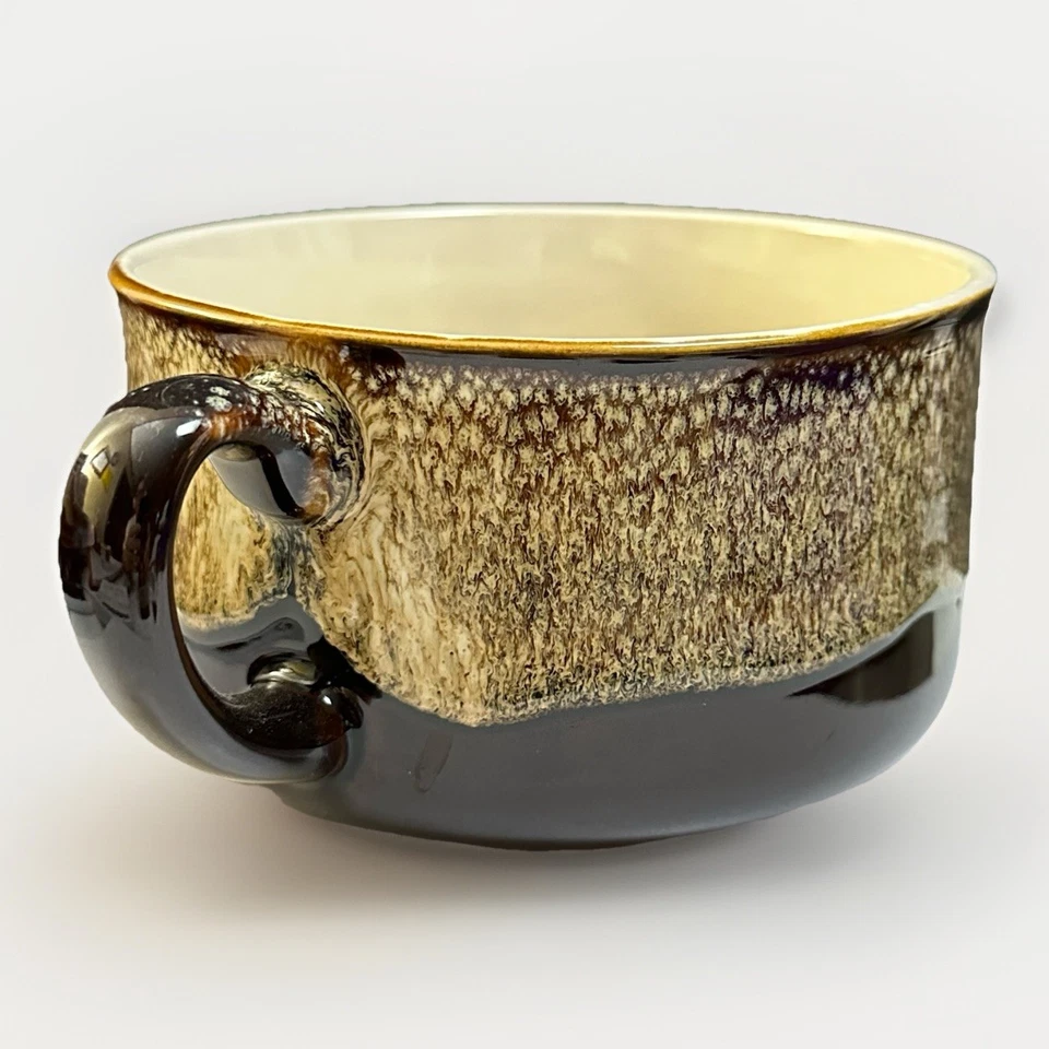 Caneca cappuccino American Atelier grés fazenda rústica 24 oz | 5" de largura - Imagem 2 de 4