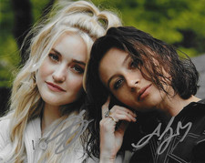 * ALY & AJ * signed 8x10 photo * ALY & ALYSON MICHALKA * COA *