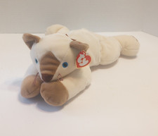 Ty 1996 Pillow Pal Meow 12" Tan