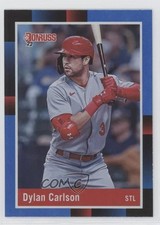2022 Panini Donruss Retro 1988 Holo Blue Dylan Carlson #264 0bt4