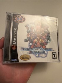 Phantasy Star Online Ver. 1 (Sega Dreamcast, 2001) CIB Factory Sealed