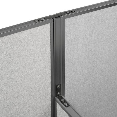 Global Industrial Three Way High Low Kit For Two 64'' High Panel
