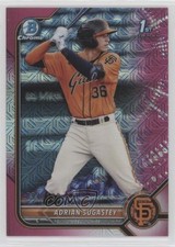 2022 Bowman Mega Box Fuchsia Mojo Refractor 94/199 Adrian Sugastey #BCP-19 0i1b