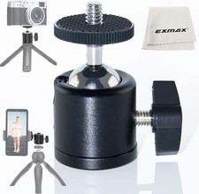 Mini Tripod Ball Head 360 Degree Rotating with 1/4" Screw
