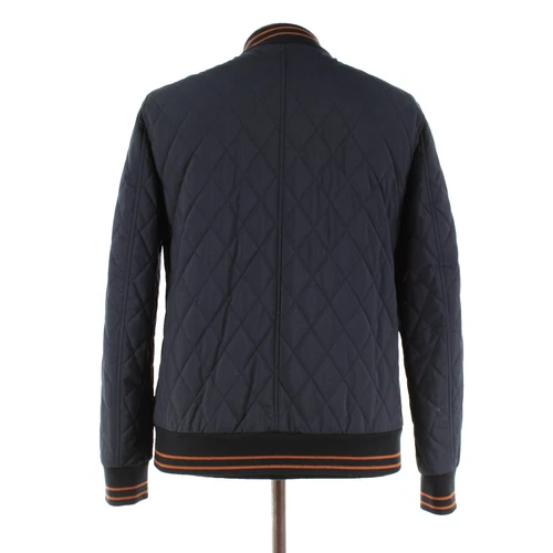 Cardinal of Canada NWT Polyester Quilted Bomber Jacket Size 40 (M US) In Blue image 6