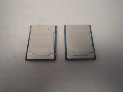 Lot of (2) Intel Xeon Silver 4114 2.20GHz 10-Core CPU SR3GK FCLGA3647 Socket