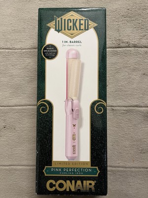 Wicked Inspired Conair Curling Iron Pink Perfection Limited Edition LIGHT UP!