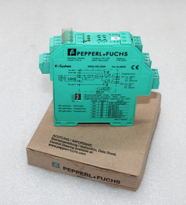 PEPPERL+FUCHS KFD2-GS-1.2W K-SYSTEM CURRENT/VOLTAGE TRIP VALUE P/N: 38311S