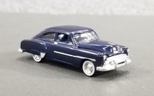 CMW Mini Metals HO 1/87 Metal Chevrolet 2 Dr Sedan Blue Loose