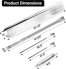Grill Replacement Parts Kits for Charbroil Advantage Series 4 Burner Gas Grills