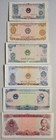 Vietnam 5 Hao - 50 Dong 1976, Set of 6