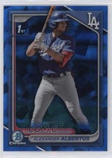 2024 Bowman Chrome Sapphire Edition Prospects Alexander Albertus #BCP-156 12yh