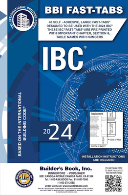 2024 International Building Code (IBC) Fast-Tabs
