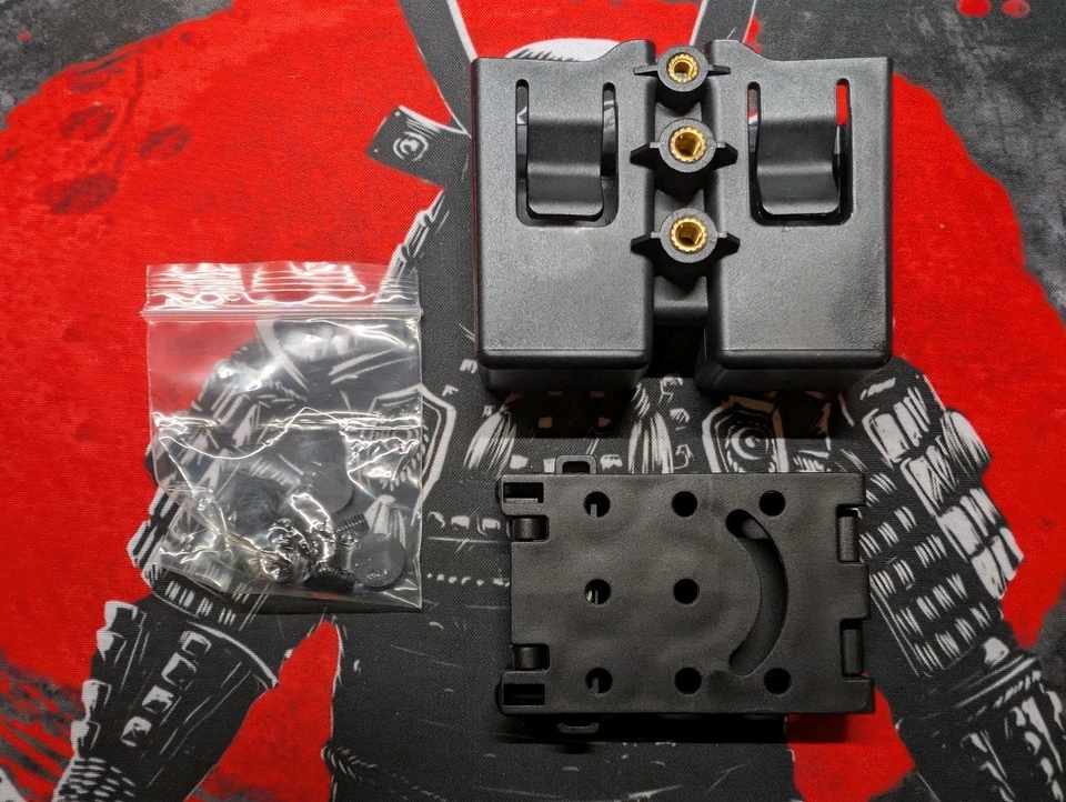 Funda táctica de dibujo rápido para cargador de doble fila universal para exteriores Forecenter Foto 2 de 4