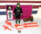 GI Joe Payload v3 1993 *100% COMPLETE w/File Card, NEAR MINT!* Vintage ARAH Star