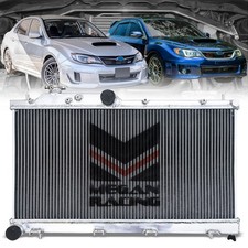 Megan Aluminum Bolt-On 2-Row Radiator with Cap For 08-14 WRX & 08-21 STI MT